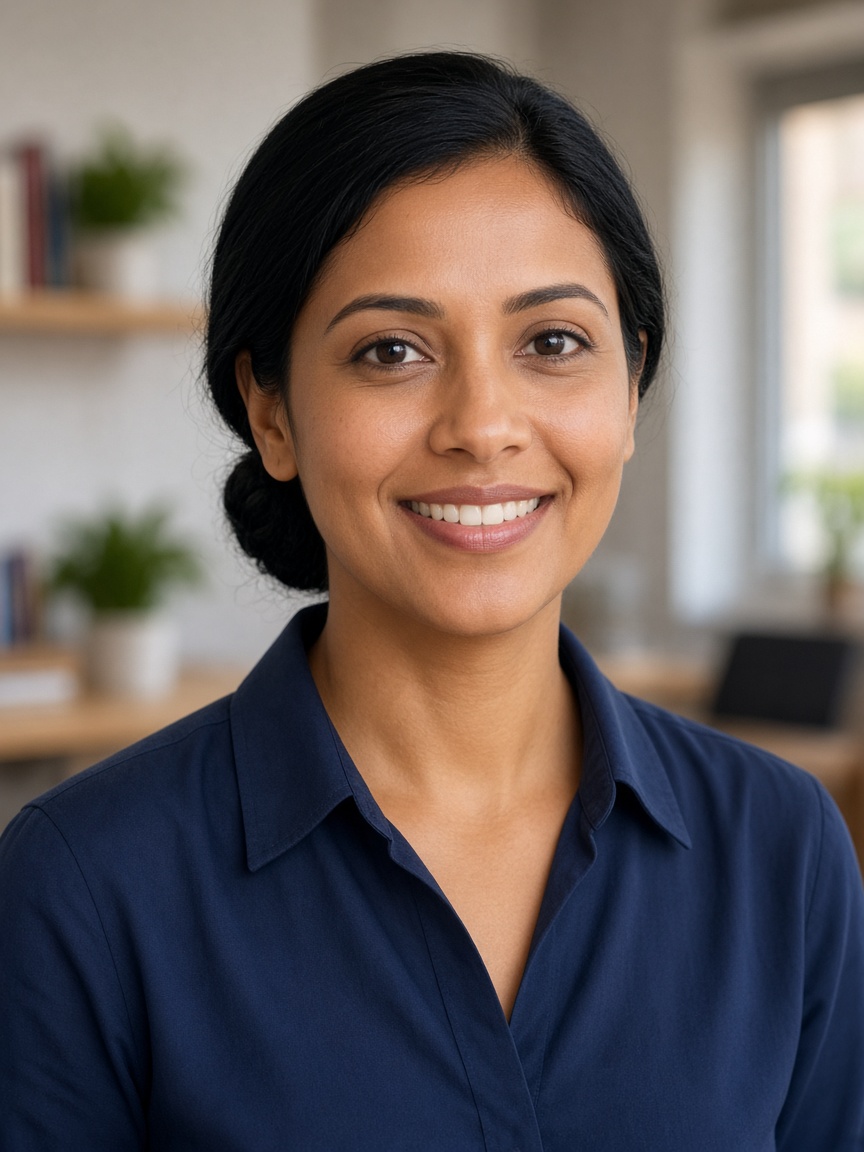 Portrait of Priya Nandakumar, Project Manager